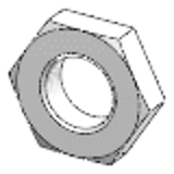 DIN 431 B - A2 - Pipe nuts with thread, form B