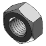 DIN 6915 - Steel 10 HDG and molyk.  treated - Hexagon nuts with large widths across flats for high tensile structural bolting