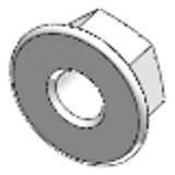DIN 6923 - A4 - Hexagon nuts with flange