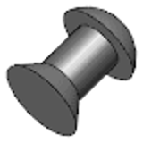 DIN 661 - Stahl - Senkniete Nenndurchmesser 1 bis 8 mm, Form A