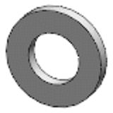 DIN 125 A - Polyamide (white) - Washers, product grade A, up to hardness 250 HV, primarily for hexagon bolts and nuts, form A