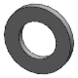DIN 433-1 - Steel zinc-plated - Washers, product grade A, up to hardness 250 HV, preferably for chesse head screws