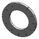 DIN 6798 A - A2 - Tooth lock washers, form A