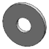 DIN 9021 - Polyamide - Washers, hardness 200 HV, outside diameter = 3 x thread nominal diameter