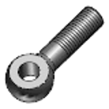 DIN 444 LB - Steel 4.6 zinc-plated - Eye bolts, form B