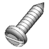 DIN 7971 C / ISO 1481 - A2 - Pan head tapping screws with slot, form C