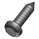 DIN 7971 C / ISO 1481 - Steel hardened - Pan head tapping screws with slot, form C