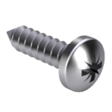 DIN 7981 C-Z - A2 - Cross recessed Z pan head tapping screws, form C