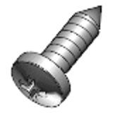 DIN 7981 C / ISO 7049 C-H - Steel hardened zinc-plated - Cross recessed pan head tapping screws