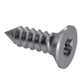 DIN 7982 C- ISR - A2 - Countersunk sheet metal screws with hexalobular socket, form C
