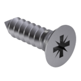 DIN 7982 C-Z - A2 - Cross recessed countersunk head tapping screws, form C