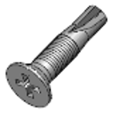 DIN 7504 O-H - Steel hardened zinc-plated - Self-drilling screws with tapping screw thread, form O