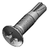 DIN 7504, Self-drilling screw form R lens countersunk head