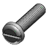 DIN 85 - Steel 4.8 zinc-plated - Slotted pan head screws, Product grade A