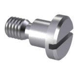 DIN 923 - A2 - Slotted pan head screws with shoulder