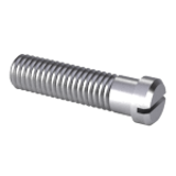 DIN 920 - A2 - Slotted pan head screws with small head
