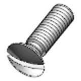 DIN 964 - A2-70 - Slotted raised countersunk (oval) head screws