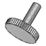 DIN 653 - Steel zinc-plated - Knurled thumb screws, thin type
