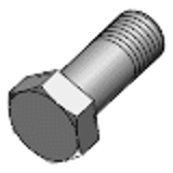 DIN 7990- Steel 4.6 HDG - Hexagon bolts without nut for steel structures
