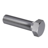 DIN 961 - Steel 10.9 zinc flake - Hexagon set screws with thread to head, fine thread