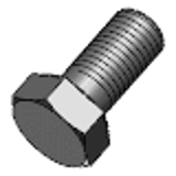 DIN 961 - Steel 10.9 - Hexagon set screws with thread to head, fine thread