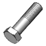 ISO 4014 - Steel 8.8 zinc-plated - Hexagon head bolts with shank, product classes A and B