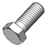 ISO 4017 - A2 - Hexagon bolts with thread to the head
