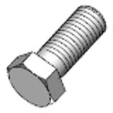 ISO 4017 - A4 - Hexagon bolts with thread to the head