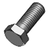 ISO 4017 - Steel 8.8 zinc-plated - Hexagon bolts with thread to the head