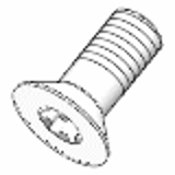 similar DIN 7991 - A2 ISR - Counter sunk screws with torx