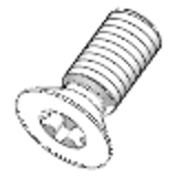 similar DIN 965 A - A2 ISR - Countersunk screw with hexalobular socket, form A thread up to the head