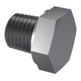 DIN 7604 C - Steel 5.8 - Hexagon head screw plugs; light type, tapered thread, form C