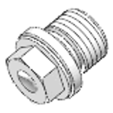 DIN 910 - A2 - Sealing screw with collar and external hexagon, with metric fine thread