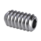 DIN 916 - A4 - Hexagon socket set screws with cup point