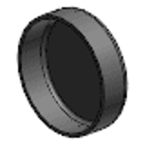 DIN 442 - Sealing push-on cap for rolling, blank